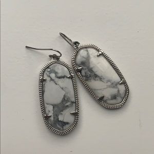 Kendra Scott Elle Earring - White Howlite